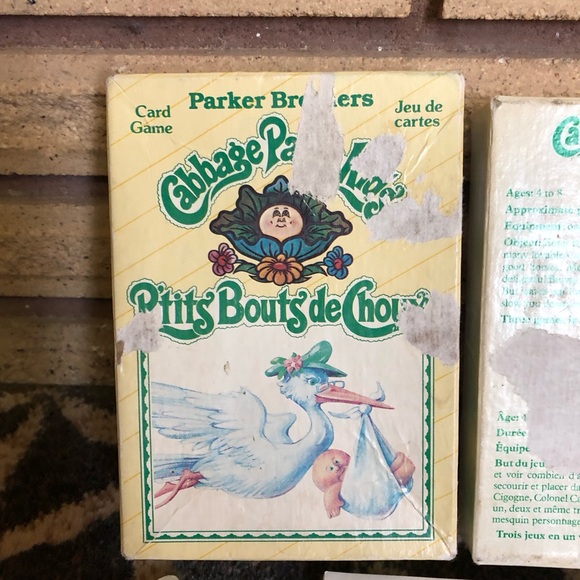 80's "Cabbage Patch Kids" Card Game - 80's Game - Ages 4 - 8 - Doll Collectible - Picture 3 of 10
